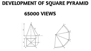Development of Square Pyramid