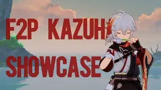 F2P Sub - DPS Kazuha Build Showcase with iron Sting and Discussion. - Genshin Impact Version 2.8