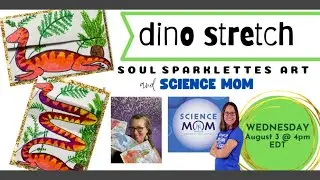 Dino Stretch Art Project