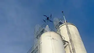 FAMASO: Silo Cleaning with KTV Working Drones