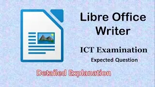Libreoffice Writer | Model ICT Practical Exam Question | Create a Document
