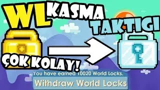 ÇOK KOLAY WL KASMA TAKTİĞİ - Growtopia Türkçe