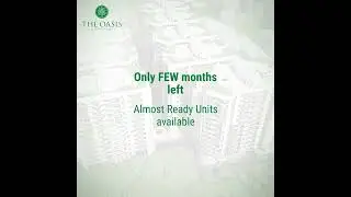 Few apartments left at the Oasis