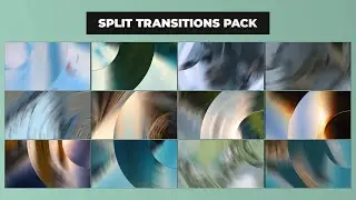 Split Transitions Pack After Effects Template
