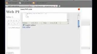 WYSIWYG web PHP editor - Initial prototype