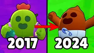Brawl Stars History of Spike (2017 - 2024)
