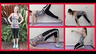 Bikini Body Ready! My At Home Total Body Workout ♡ | Blair Fowler