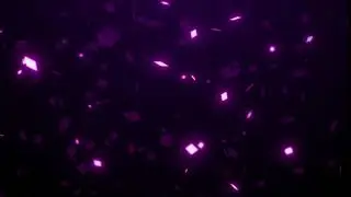 Fondo video Partículas brillantes  cayendo fondo negro HD
