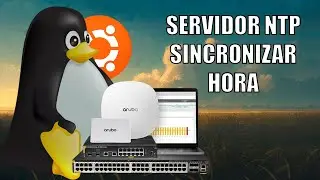 Configure NTP server to synchronize time and date on Ubuntu Server and Aruba 2530 Switch client