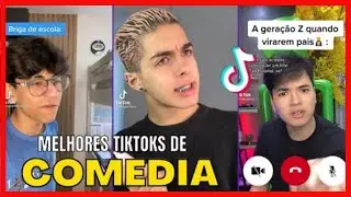 🤣OS MELHORES TIKTOKS DE COMÉDIA IMPOSSÍVEL NÃO RIR!