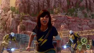 Giantess Kamala Khan combat scene