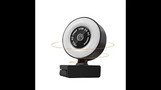2K USB Webcam with ring Light