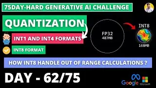 Day 62/75 Why INT1 INT4 not used in LLM Quantization | What are Accumulation Data Types? GenAI