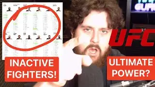 THE MMA GURU RIPS UFC FIGHTERS FOR CONSTANT INACTIVITY & DEMANDS ULTIMATE POWER FOR THE UFC?