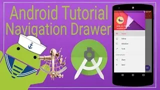 Android Tutorial 9 - The Navigation Drawer