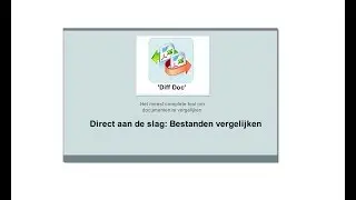 Vergelijk Bestanden Met 'Diff Doc'