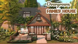 Overgrown Family House 🪴The Sims 4 Speed Build (No CC)