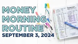 Money Morning Routine | Payday Routine + New Paycheck