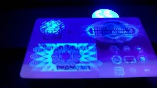 UV Hidden Images Printing Through IDP Smart Printer