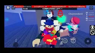 Roblox Gameplay #148: Hacking 3 Computers/Nearly Got Caught At The Facility In The FTF Duplo, 😕!