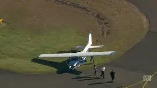 Emergency landing at Bankstown airport at Sydney today | @aajtak