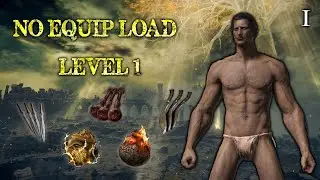 Can I Beat Elden Ring With 0 Equip Load At RL1?!