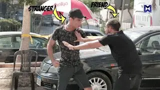 Talking to Strangers Prank | مقلب الغريب وقت الضيق
