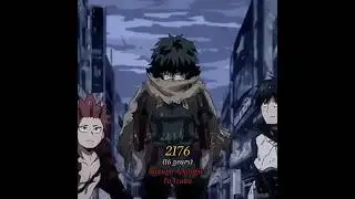 Izuku Midoriya Through The Years #myheroacademia #anime #izukumidoriya