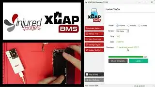 XCAP Battery BMS TagOn Update. New Boot Method & No Power cable needed!. IC Swap for iPhone Battery