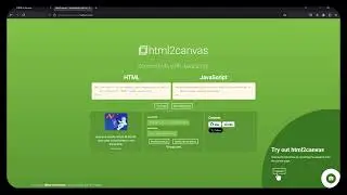 HTML to canvas