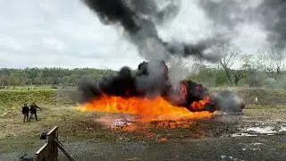 Flamethrowers! At Lost River