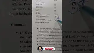 Liver function test | LFT report