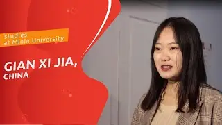 Gian Xi Jia (China) about studies at Minin University