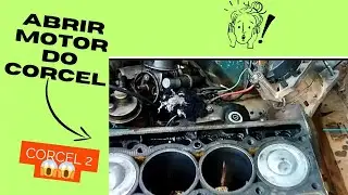 #abrir ó #motor do #corcel😱