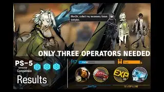 ARKNIGHTS - PINUS SYLVESTRIS PS-5 with 3 OPERATOR ONLY