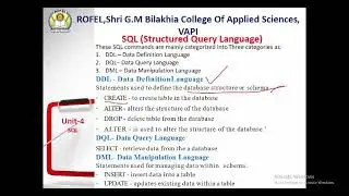sql languages