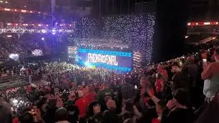 AJ Styles entrance. Raw Nashville #wwe #jesuslovesyou