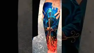 татуировка всадник апокалипсиса #shorts #tattoo #tatoo #apocalypse #apocalypcetattoo