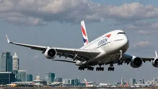 Landing GATWICK Airport | Boeing 777-200 British Airways