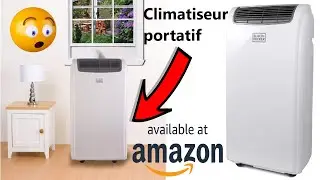 Climatiseur portatif BLACK + DECKER BPACT08WT, 8 000 BTU, blanc
