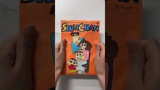 💛❤️SHINCHAN💚💙 Blind Bag #squishy #diy #asmr #unboxing #papersquishy #papercraft #youtubeshorts #종이놀이