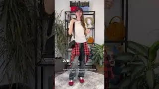 С чем носить джинсы багги? Образы с Wildberries. ￼