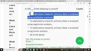 Research Writing for Academic Week 12 MCQ For NET SET SWAYAM EXAM