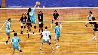 【近畿大会2024】清風 vs 天理 第２セット　＜男子バレーボール＞