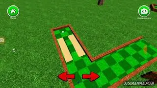 JUGANDO CON MI HERMANO A UN MINI GOLF