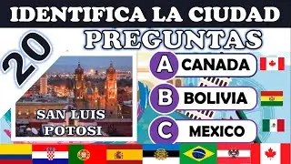 ADIVINA   ELPAIS  DE LA CIUDAD SEGUN LA IMAGEN 🏳‍🌈🕒😊📜 | NIVEL BASICO 🔵🔴