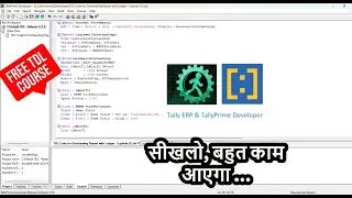 Tally TDL Tutorial 1 - Tally Prime Developer and Tally in Developer Mode 