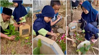 Kamis sore, Ziarah ke makam orang tua