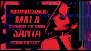 Becky G - CUANDO TE BESE ✦ LA MALA SANTA TOUR LIVE STUDIO VERSION