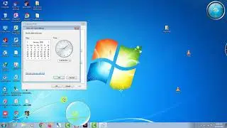 Computer me date and time kaise set kare | How to Fix Time and Date Windows7 |Computer time and date